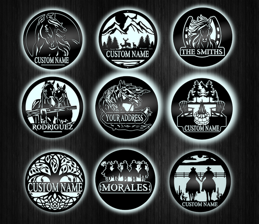 Custom Led Sign Metal Signs 🎁 Ideal for any occasions!