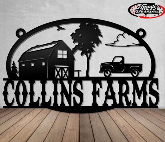 Farm scene