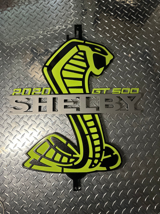 2020 LIME GREEN SHELBY HOOD PROP