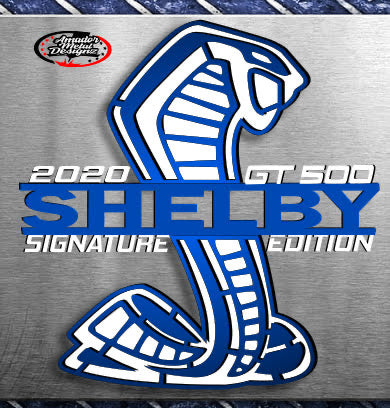 BLUE&WHITE SHELBY HOOD PROP WIDEBODY SE