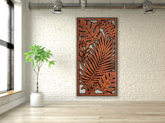 Nature scenery Rust Metal Sign