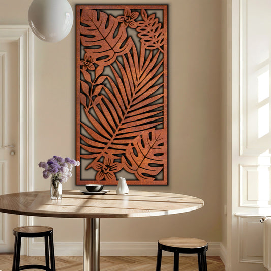 Nature scenery Rust Metal Sign