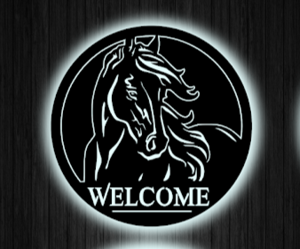 Custom Led Lighted Metal Signs TRIPLE LAYERED🎁 Ideal for any occasions!