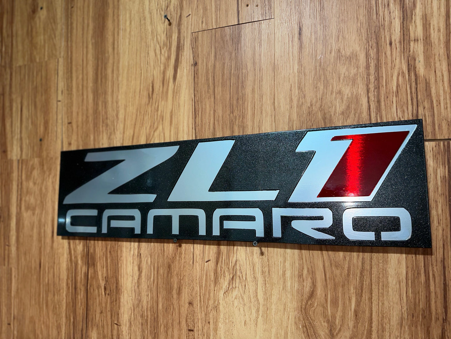 ZL1 steel sign